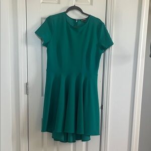 WORN ONCE! Express Teal Mini Dress